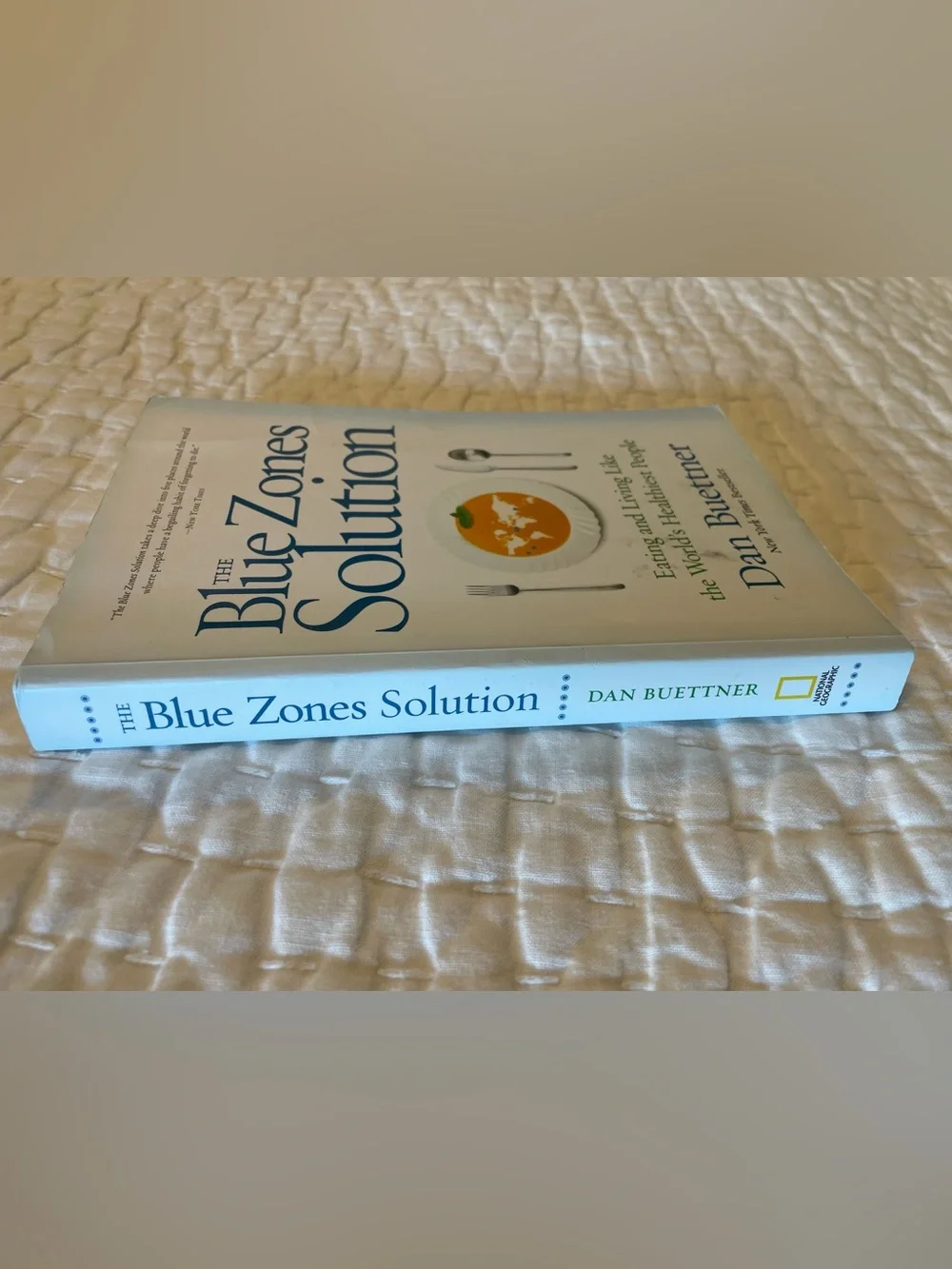 The Blue Zones Solution Book by Dan Buettner (Paperback)